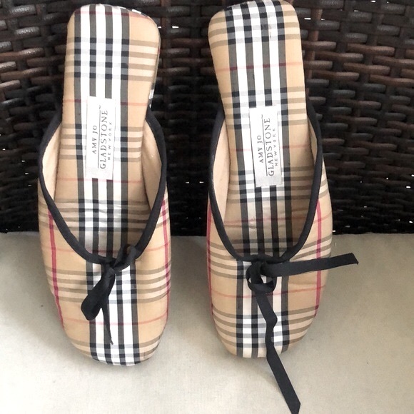 Amy Jo Gladstone NY Plaid Slippers - Picture 2 of 15